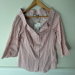 Hilary Radley striped Blouse